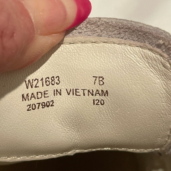 Cole Hann Grand Series Sneakers Size 7B White with Beige Snake Print - Picture 8 of 10